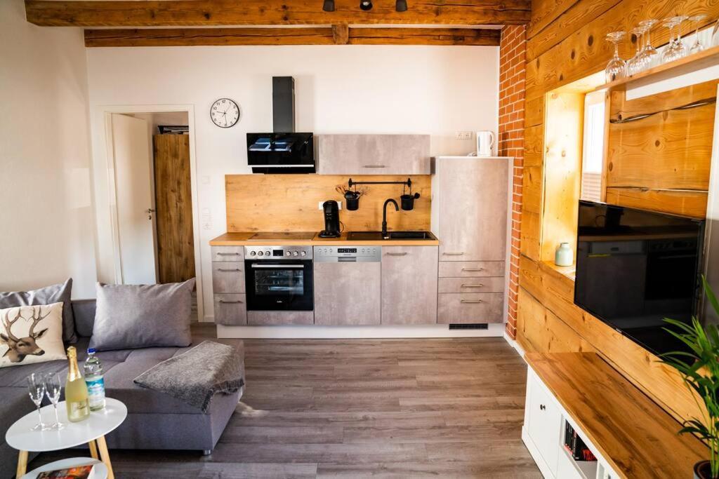 Neu Renoviertes Ferienhaus/Wohnunng Kleine Auszeit Sonnenbuhl Luaran gambar