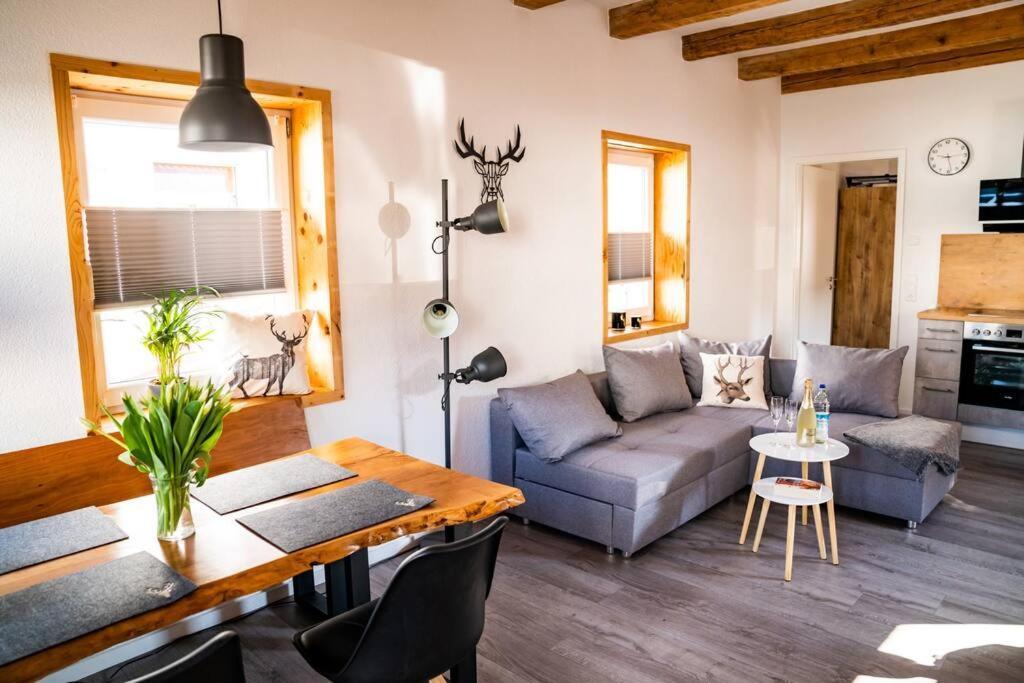Neu Renoviertes Ferienhaus/Wohnunng Kleine Auszeit Sonnenbuhl Luaran gambar